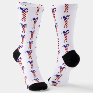 PATRIOTISCHE Heren GOLF USA Sokken