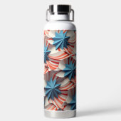 PATRIOTISCHE RODE WITTE BLAUWE STRIPEN WATERFLES (Achterkant)