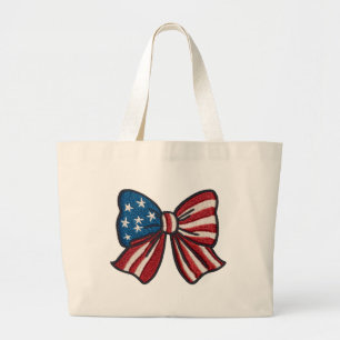 🇺🇸 Patriotische strik tas 🎀👜✨