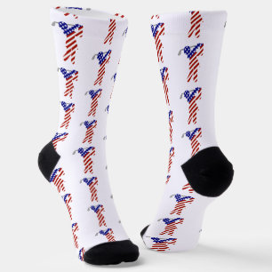 PATRIOTISCHE VROUWEN GOLF USA SOKKEN