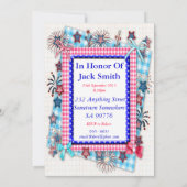 Patriotiv Birthday party Invitation (Dos)