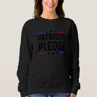 Patriots Pledge  VS Amerikaanse vlag 4th o Trui