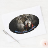 Patriot's Train Ovale Sticker (Envelop)