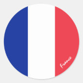 patriotten, vakanties, sport ronde sticker (Voorkant)