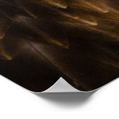 Patriottic Adult American Bald Eagle Poster (Hoek)