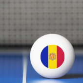 Patriottic Andorra Flag Pingpongballen (Net)