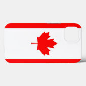 Patriottic Apple Hoesje-Mate, Canada Flag Case-Mate iPhone Case (Achterkant (horizontaal))