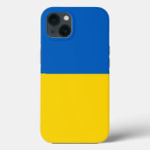 Patriottic Apple Hoesje-Mate, Oekraïense vlag Case-Mate iPhone Case (Achterkant)