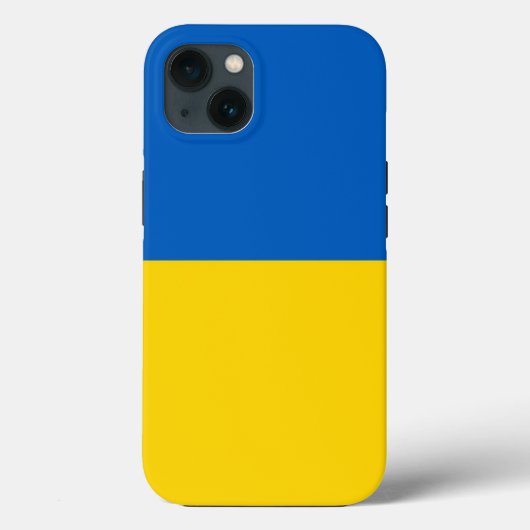 Patriottic Apple Hoesje-Mate, Oekraïense vlag Case-Mate iPhone Case (Achterkant)