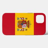 Patriottic Apple Hoesje-Mate, vlag Spanje Case-Mate iPhone Case (Achterkant (horizontaal))