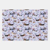 Patriottic Basset Hound Inpakpapier Vel (Voorkant 3)