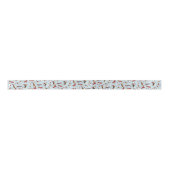 Patriottic Beagle Dog Patroon Lint (Voorkant)