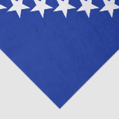 Patriottic Bosnië-Herzegovina vlagweefseldocument Tissuepapier (Detail)