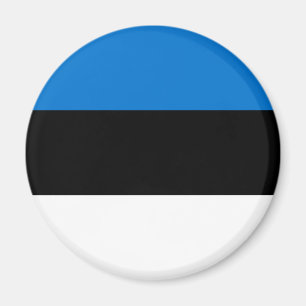 Patriottic Estonia Flag Magneet