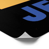 Patriottic Jesus bewaart poster (Hoek)