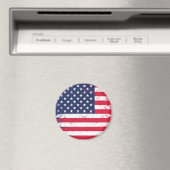 Patriottic Juli 4th Magnet Magneet (Insitu (Vaatwasser))