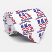 Patriottic Kitty Cats Stropdas (Opgerold)