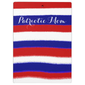 Patriottic Mam Clipboard Klembord (Achterkant)