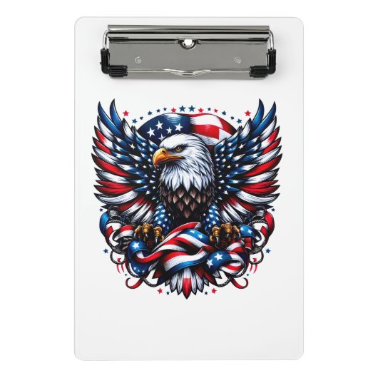 Patriottic Mini Clipboard Klembord (Voorkant)