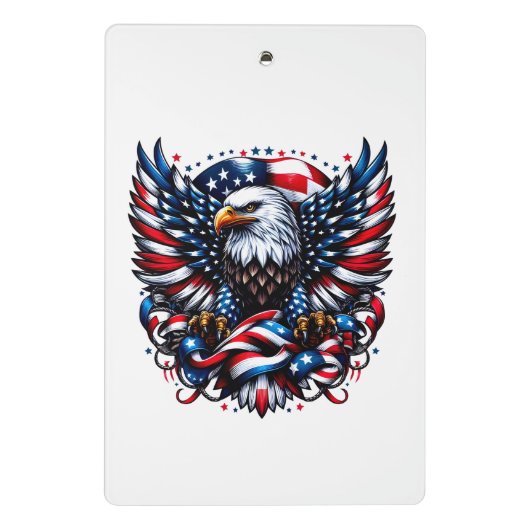 Patriottic Mini Clipboard Mini Klembord (Achterkant)