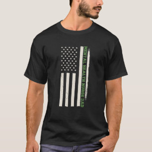 Patriottic Nursing Hospital Doctor Mental Health N T-shirt