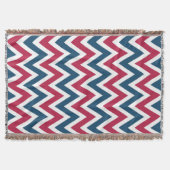 Patriottic Pattern Throw Blanket Deken (Voorkant)