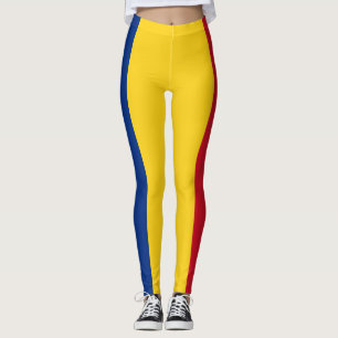 Patriottic Romania vlag Roemeens Leggings