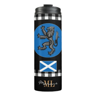 Patriottic Scotland Mok, Rampant, Scottish Flag Thermosbeker