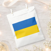Patriottic Ukraine Flag Favor Bag Bedankzakje (Geknipt)