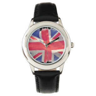 Patriottic Union Jack, VK-vlag Horloge