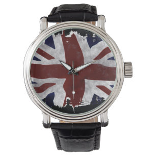 Patriottic Union Jack, VK-vlag Horloge