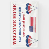Patriottic Welcome Home Leger Marine Spandoek