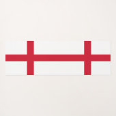 Patriottic Yoga Mats with flag of England, UK Yogamat (Achterkant (horizontaal))
