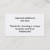 Patriotticum 2 - sjabloon voor visitekaartjes (Achterkant)