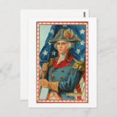 Patriottisch 1 briefkaart (Voorkant / Achterkant)