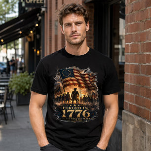 Patriottisch 250 Jaar Amerika 4 juli T-shirt