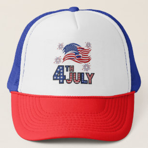 Patriottisch 4 juli Mesh Pet