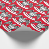  patriottisch agle PlaqueThunder_Cove Cadeaupapier (Hoek)