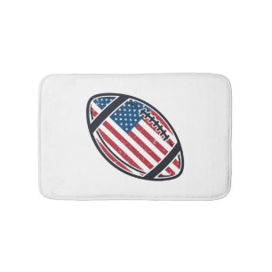 Patriottisch American Football Vintage Vector Desi Badmat