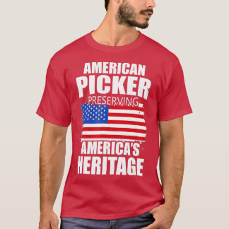 Patriottisch Amerikaans erfgoed 3 T-shirt