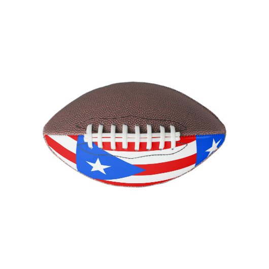 Patriottisch Amerikaans football met Puerto Rico v (Voorkant)