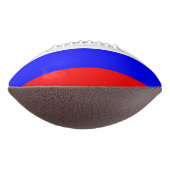 Patriottisch Amerikaans football met Russische vla (Gedraaid 270)