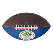 Patriottisch Amerikaans football met vlag van Beli (Voorkant)