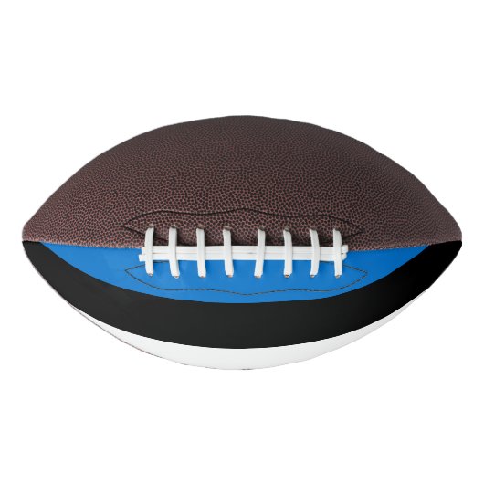 Patriottisch Amerikaans football met vlag van Estl (Voorkant)