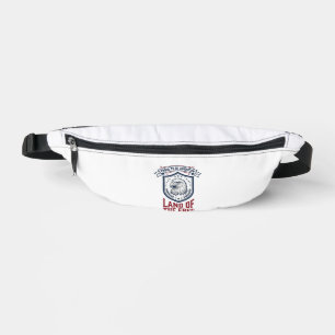 Patriottisch Amerikaans Schild Adelaar Vintage T-s Heuptasje
