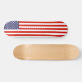 Patriottisch Amerikaans skateboarddek Skateboard (Horizontaal)