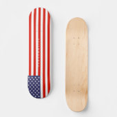 Patriottisch Amerikaans skateboarddek Skateboard (Voorkant)