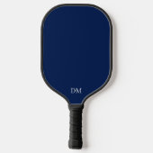 Patriottisch Amerikaans vlaggen-eagle-monogram Pickleball Paddle (Achterkant)