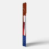 Patriottisch Amerikaans vlaggetje, pinto- en kunst Case-Mate iPhone Case (Achterkant / Rechts)