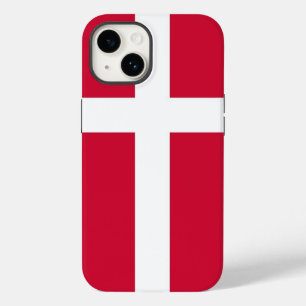 Patriottisch Apple Hoesje-Mate, Denemarken Vlag Ho Case-Mate iPhone 14 Hoesje